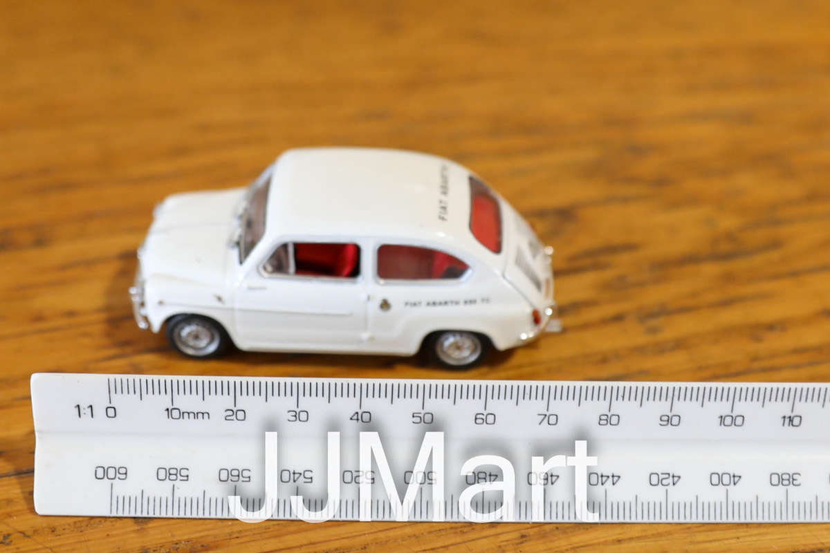 Fiat Abarth 1000 Berlina Corsa 63  1963 white 1:43