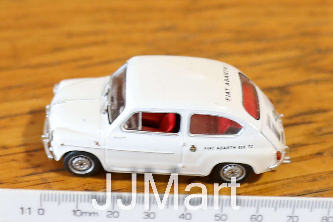Fiat Abarth 1000 Berlina Corsa 63  1963 white 1:43