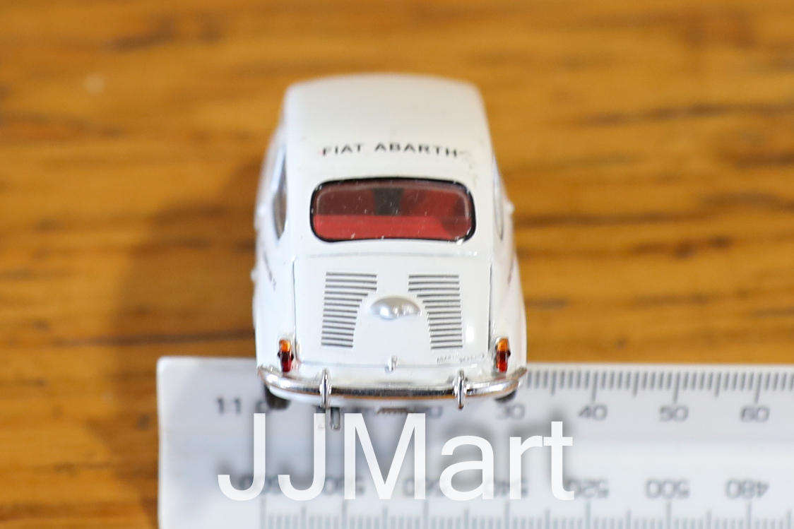Fiat Abarth 1000 Berlina Corsa 63  1963 white 1:43