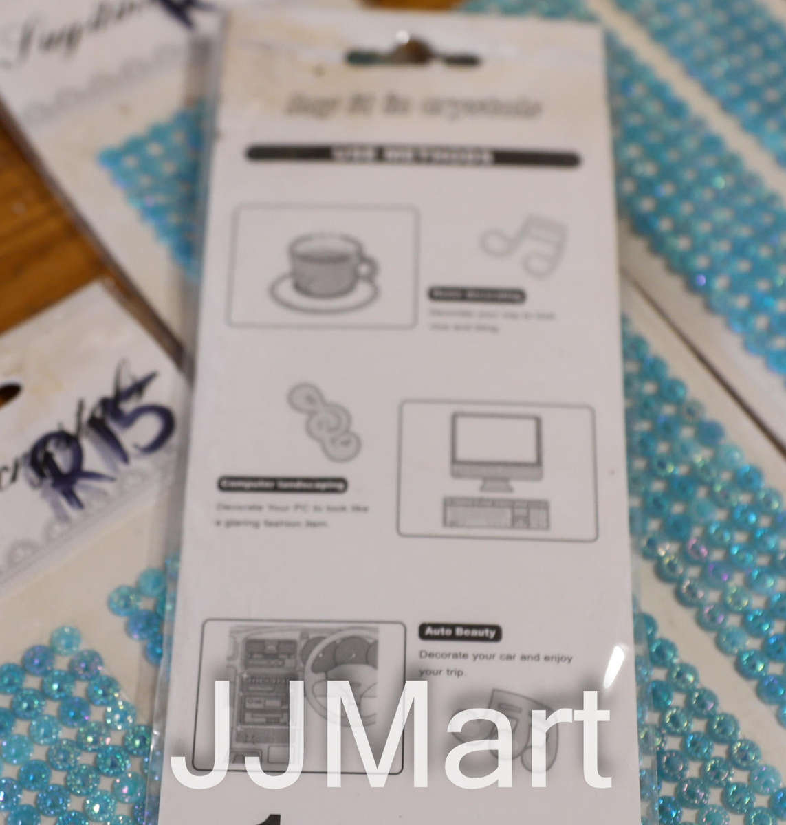 Job Lot Stick On Crystals