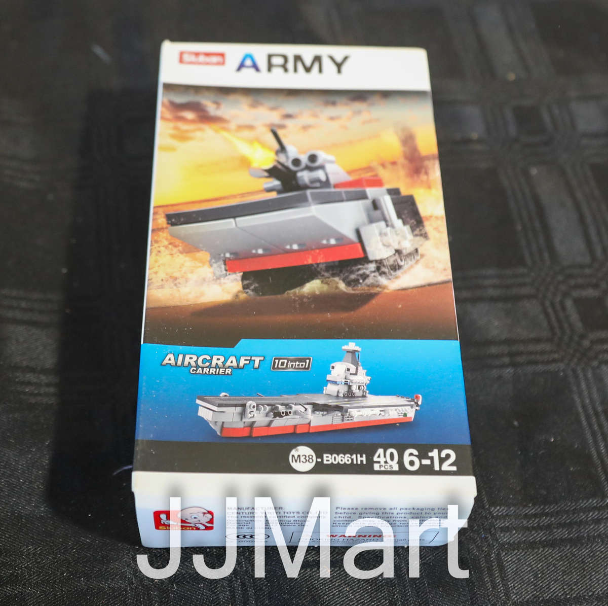 Sluban M38-B0661H Admiral Kuznetsov 10 in 1: air defense amphibian car - 40 Piece