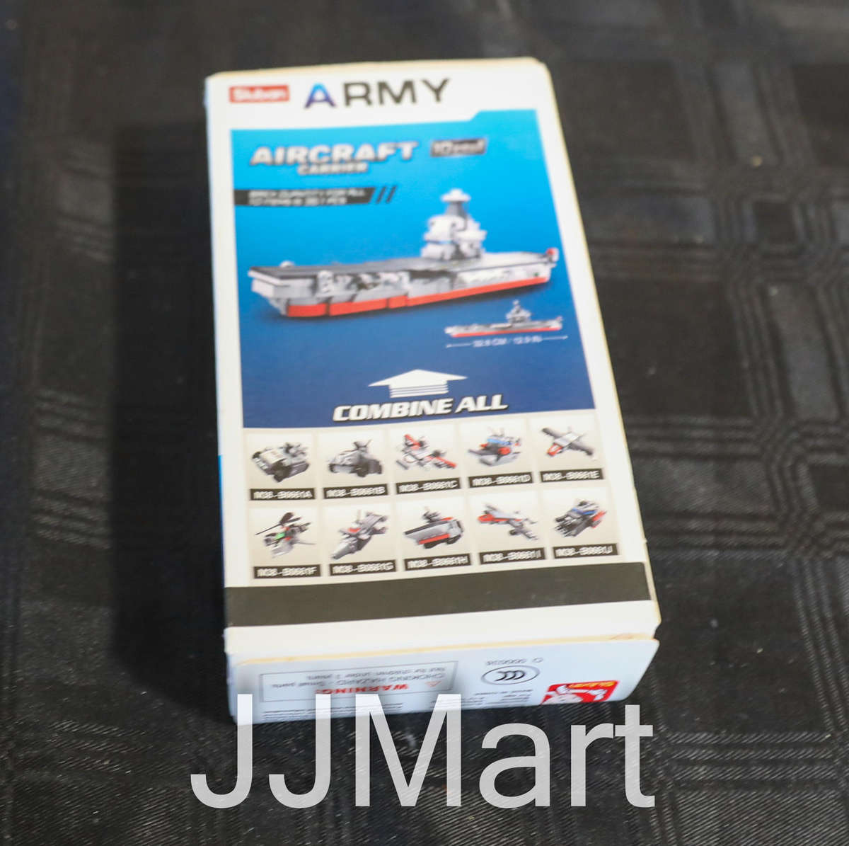 Sluban M38-B0661H Admiral Kuznetsov 10 in 1: air defense amphibian car - 40 Piece