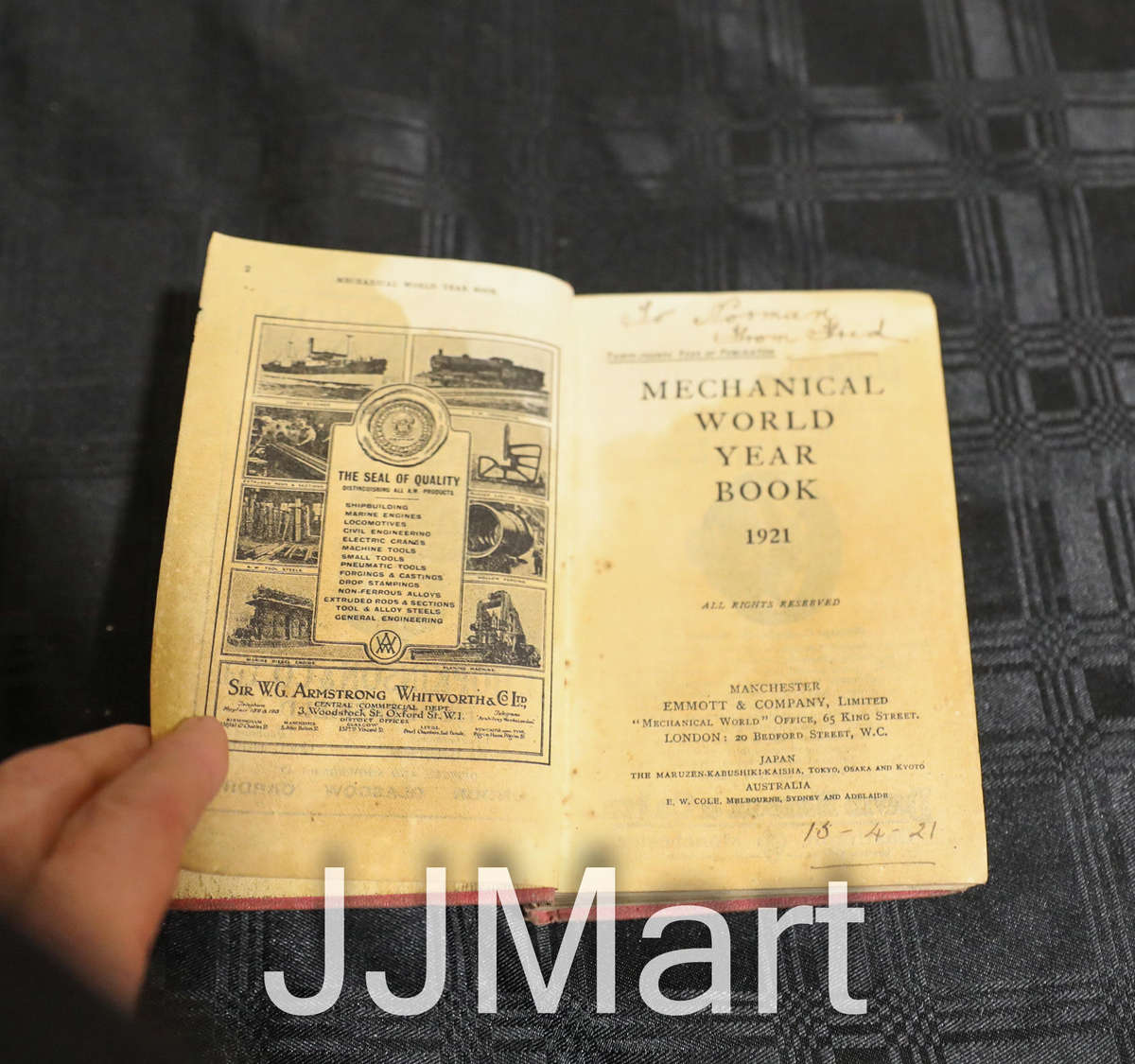 Mechanical World Year Book 1921