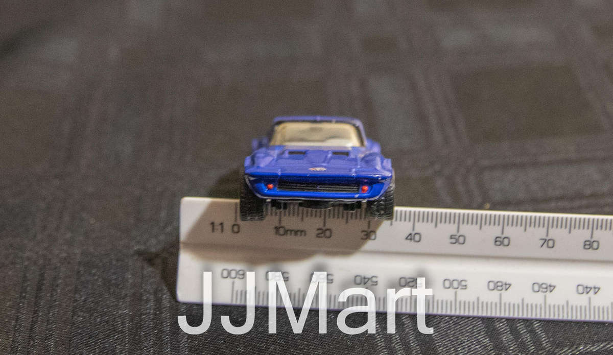 Vintage 1989 Blue Corvette Grand Sport Matchbox Die Cast 1:58