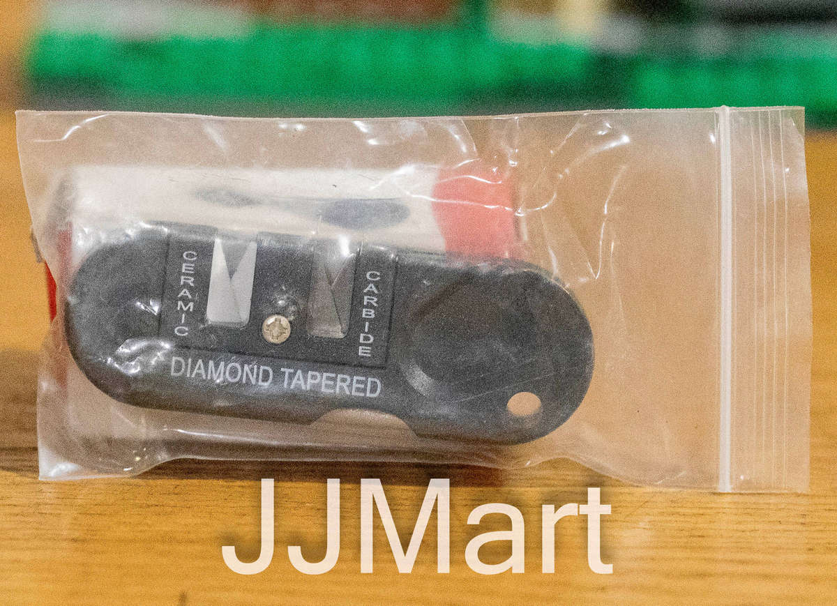 Multifunction Foldable Pocket Keychain Knife Sharpening Tool