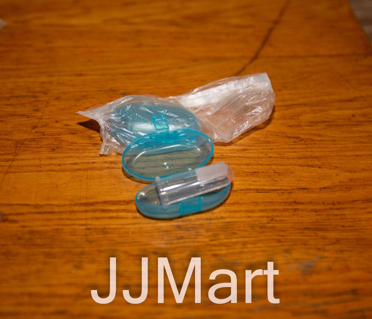 Silicone Finger Toothbrush with Case