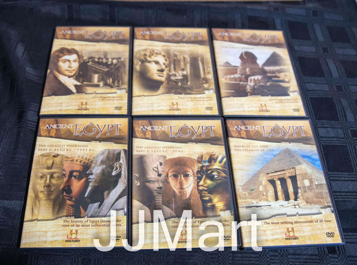 Complete DVD set: The History Channel: Ancient Egypt - (6 disks)