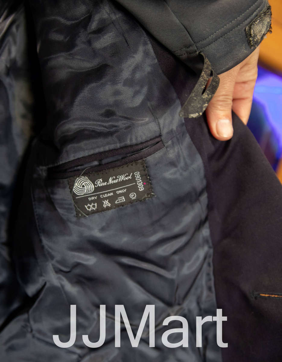 Wool Blazer with Springbok and Scottish Emblem