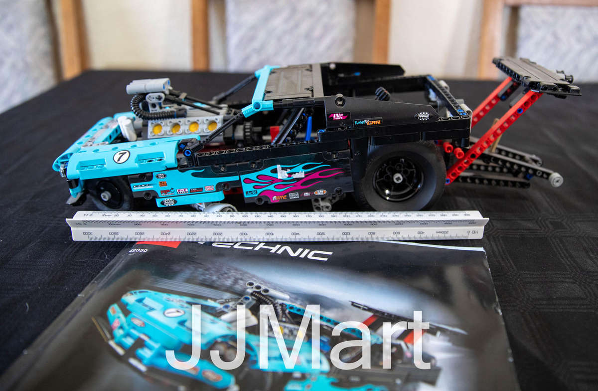 LEGO® Technic 42050 Drag Racer with instruction booklet