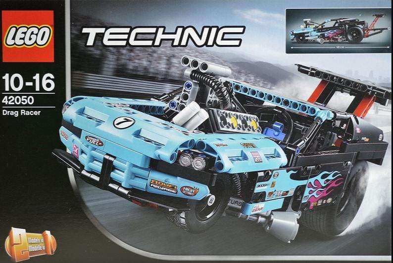 LEGO® Technic 42050 Drag Racer with instruction booklet