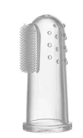 Silicone Finger Toothbrush with Case