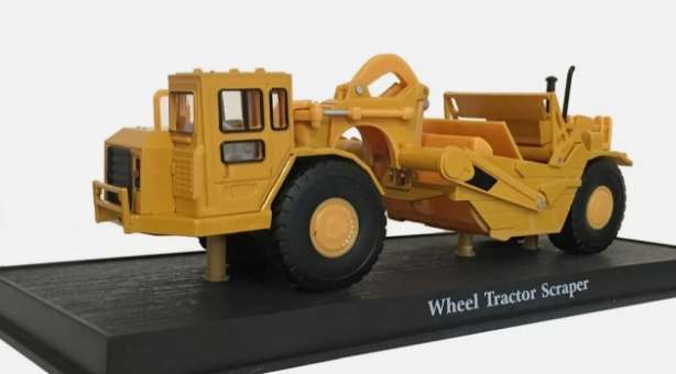 Amercom Wheel Tractor Scraper - Construction Machine Model 1:64 (Amercom MB-9)