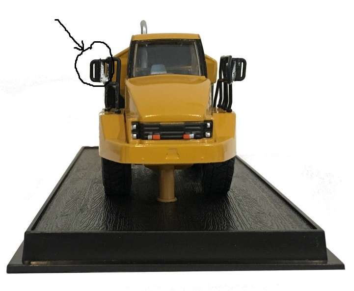 Amercom Articulated Truck - 1:64 Construction Machine Model (Amercom MB-6)
