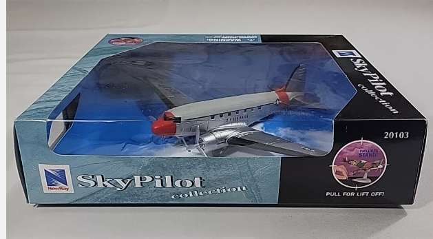 Vintage NewRay Sky Pilot Collection B17 Air Rescue Plane Brand New