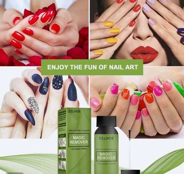 EELHOE Magic Fast Remover Nail Gel Polish Remover - 50ml