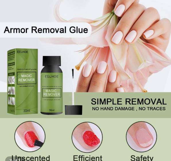 EELHOE Magic Fast Remover Nail Gel Polish Remover - 50ml
