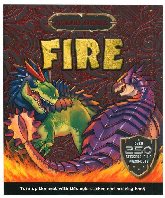 Dinosaur Warriors Fire Activity Book