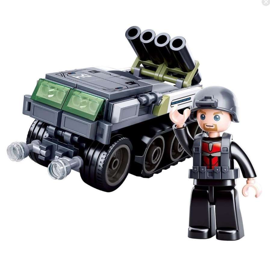 Sluban Space War 4 in 1 - 123 Piece