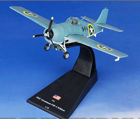 Avion De Chasse Amercom 1/72 – Dewoitine D.520 1941 – Diecast – AM1602A25 – Occasion