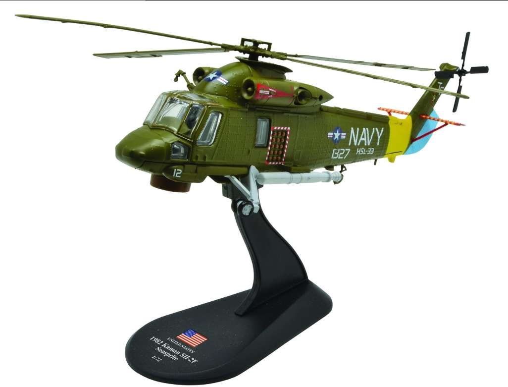 Amercom Helicopters of the World Seasprite Diecast 1/72 Helicopter Model Kaman SH  F s