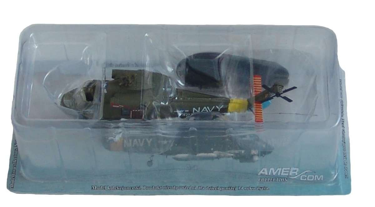 Amercom Helicopters of the World Seasprite Diecast 1/72 Helicopter Model Kaman SH  F s