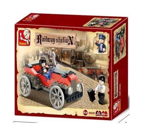 Sluban Railway Station - Car (95 Pieces)
