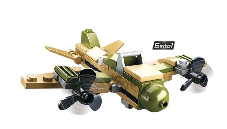 Sluban Builder M38-B0636B King of Land Force - 66 Piece