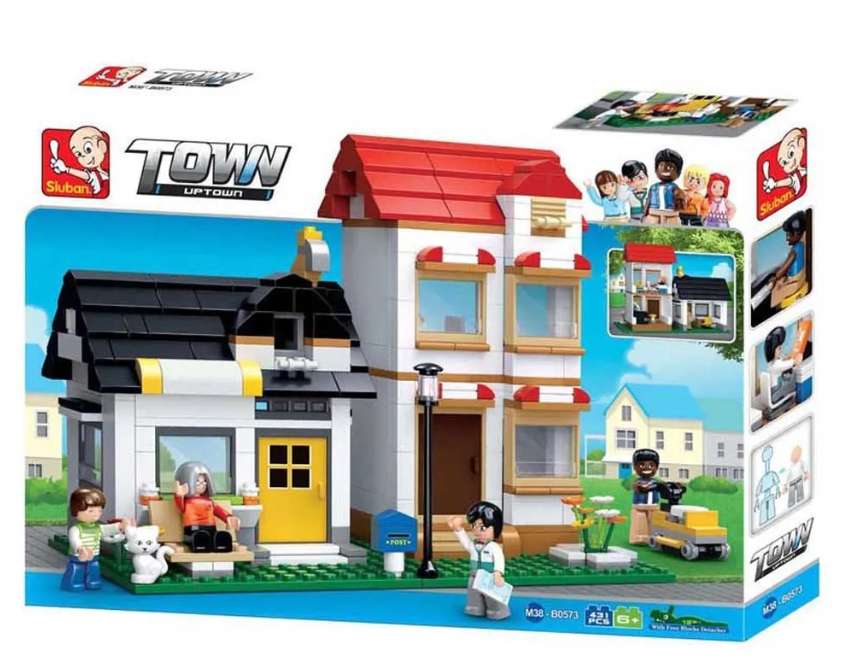 Sluban Town Uptown Apartment 431 pieces (Unboxed)