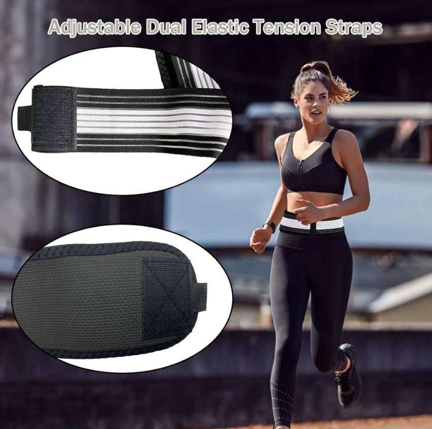 Support Belt for Back Support Lower Back Brace for Women and Men - Black