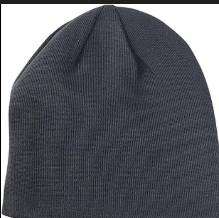 Grey adult beanie