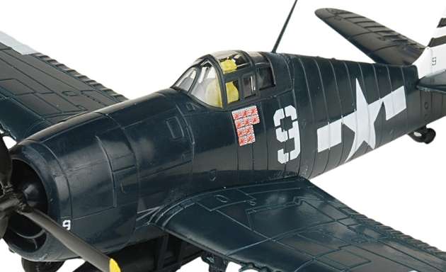 Amercom Aircraft of the World  Grumman Hellcat  1:72 fighter model