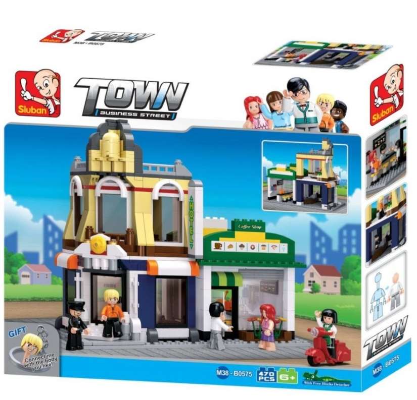 Sluban Town Hotel with café 470 pcs ( Unboxed)