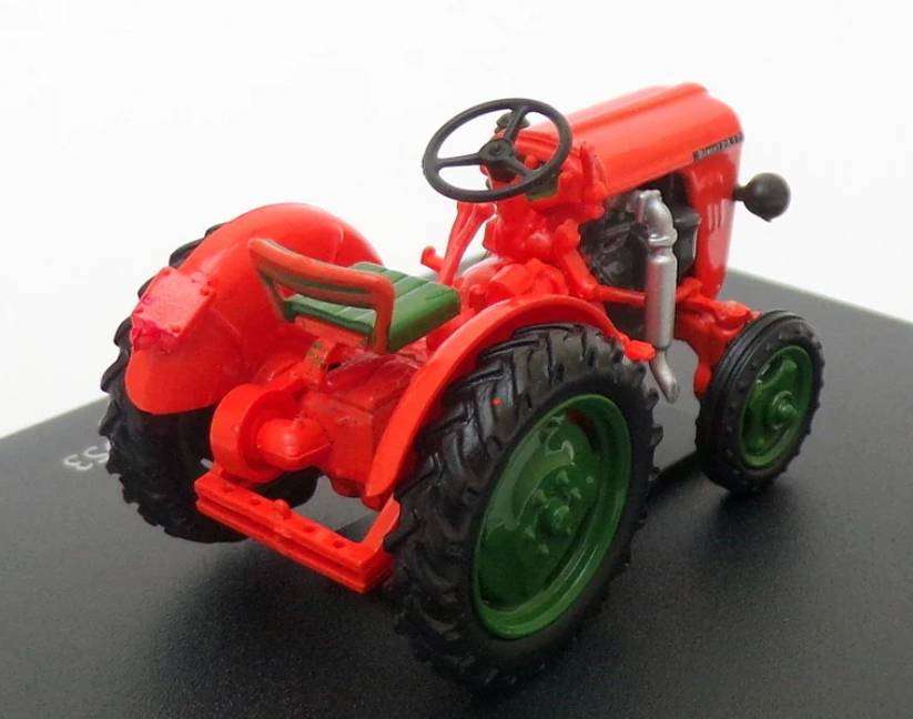 Hachette Model tractor - 1953 Same DA 12 - Orange - 1:43 Model Die Cast Metal - Orange