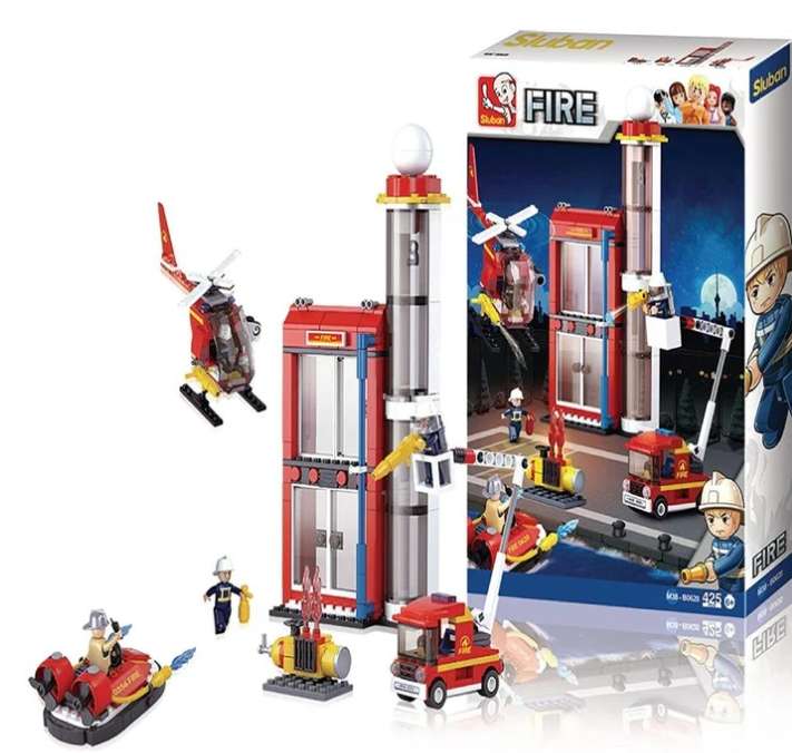 SLUBAN FIRE SUBSTATION - 425 PIECES