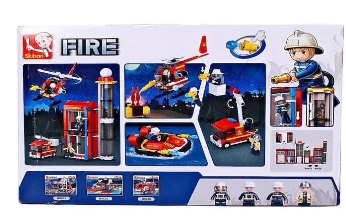 SLUBAN FIRE SUBSTATION - 425 PIECES