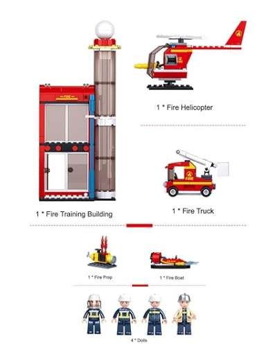 SLUBAN FIRE SUBSTATION - 425 PIECES