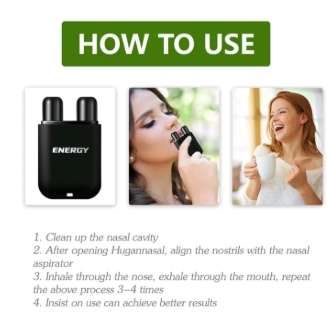 NINGPEI DOUBLE HOLE INHALER ENERGY BAR