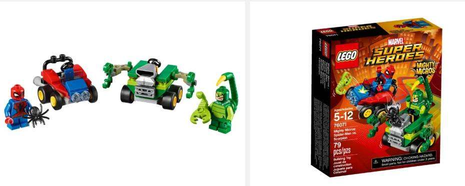 LEGO Marvel: Mighty Micros: Spider-Man vs. Scorpion (76071)
