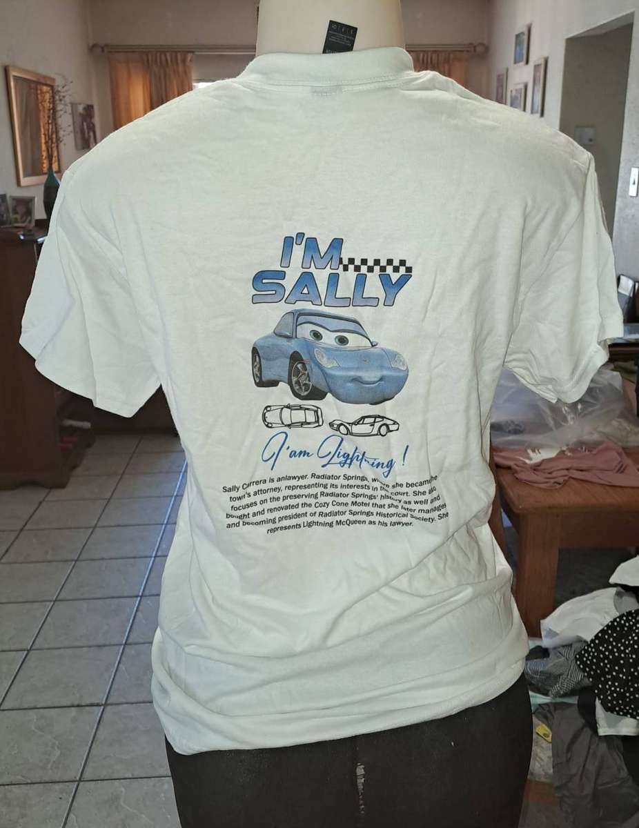Cars. I'm Sally Shirt - White Size S