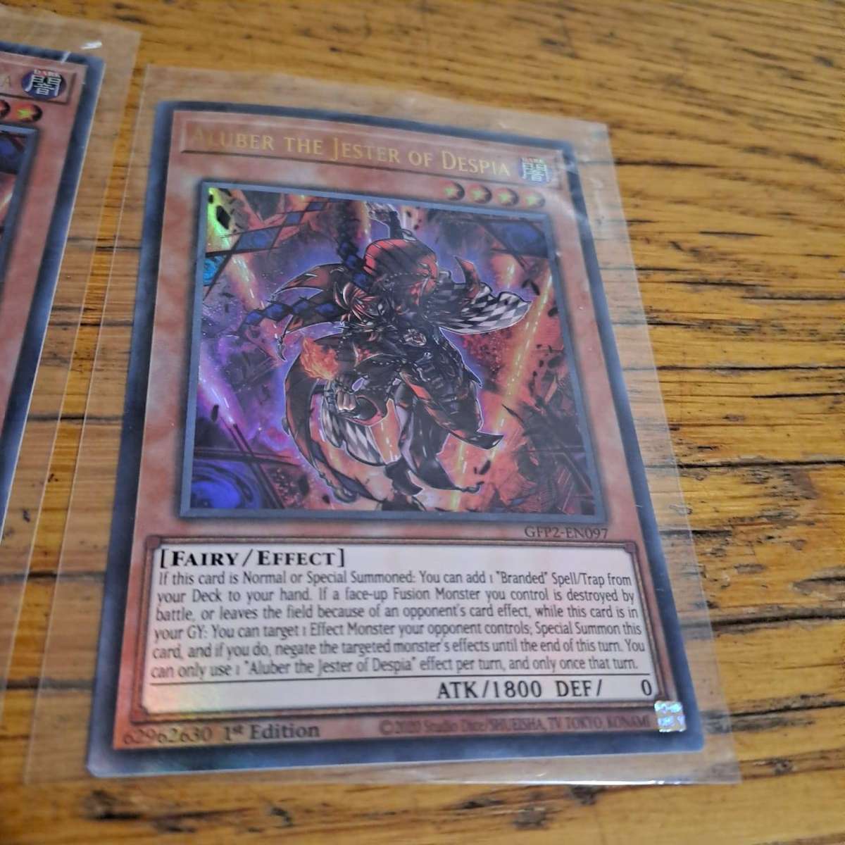 YuGiOh! Cards. Aluber the Jester of Despia (3 available)