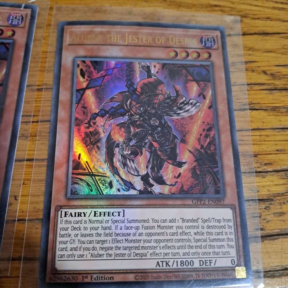 YuGiOh! Cards. Aluber the Jester of Despia (3 available)