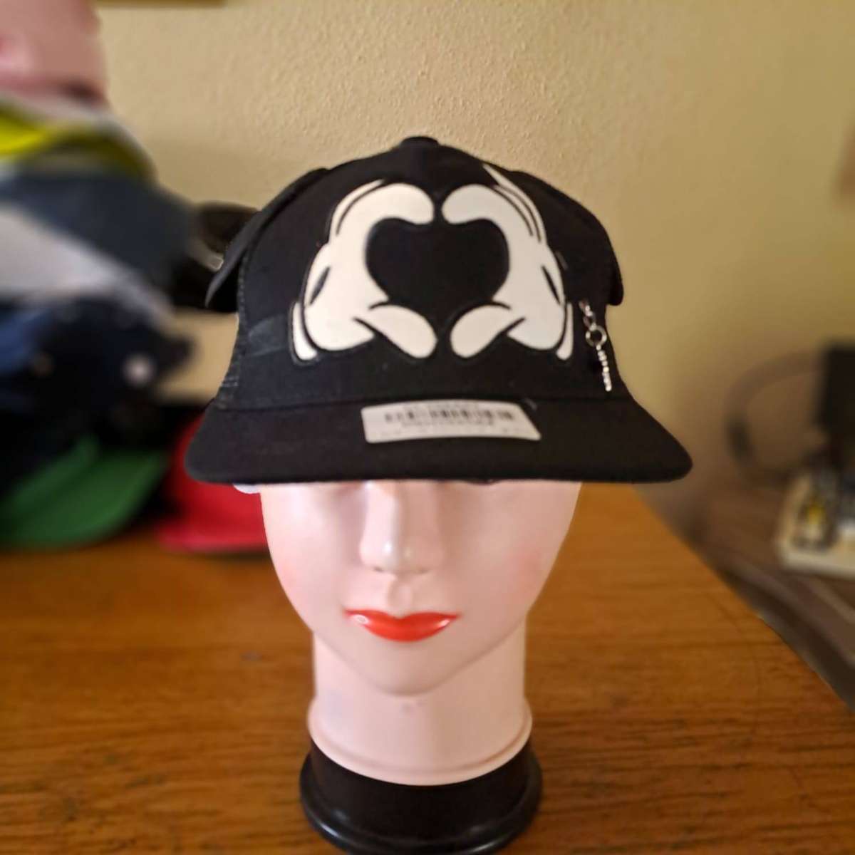 Mickey Mouse Cap with Dragonfly