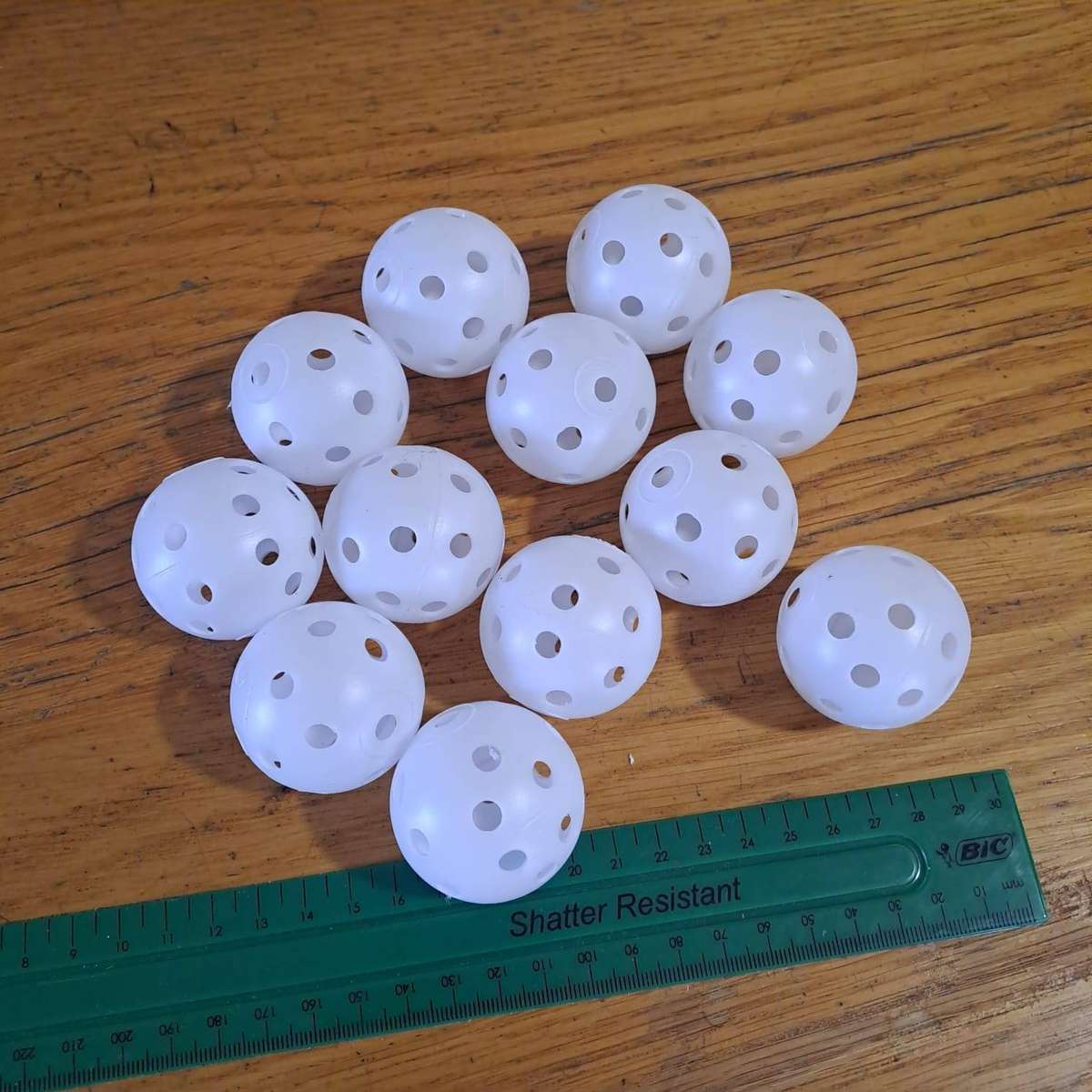 Plastic Golf ball x 12