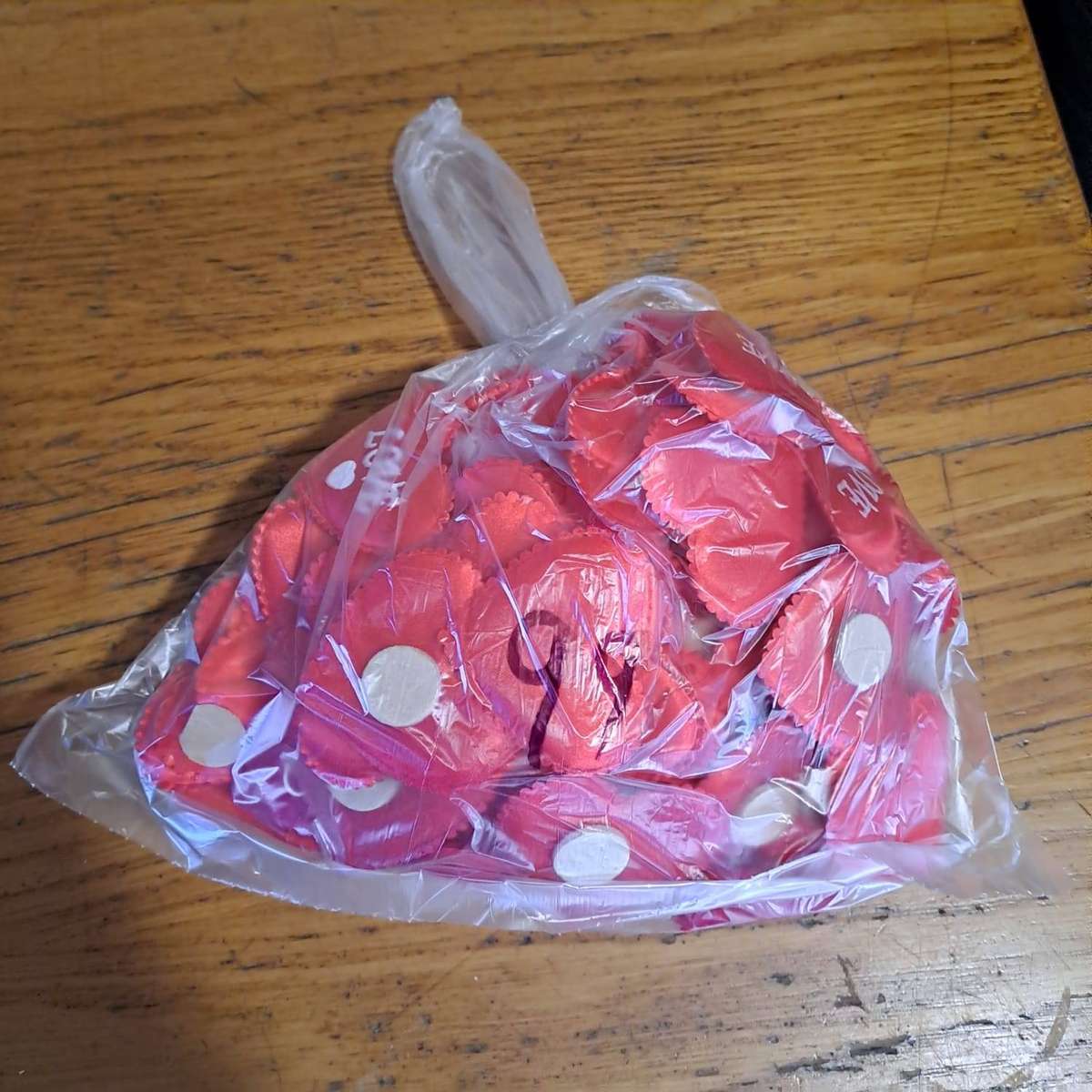 Job lot cloth hearts (99)