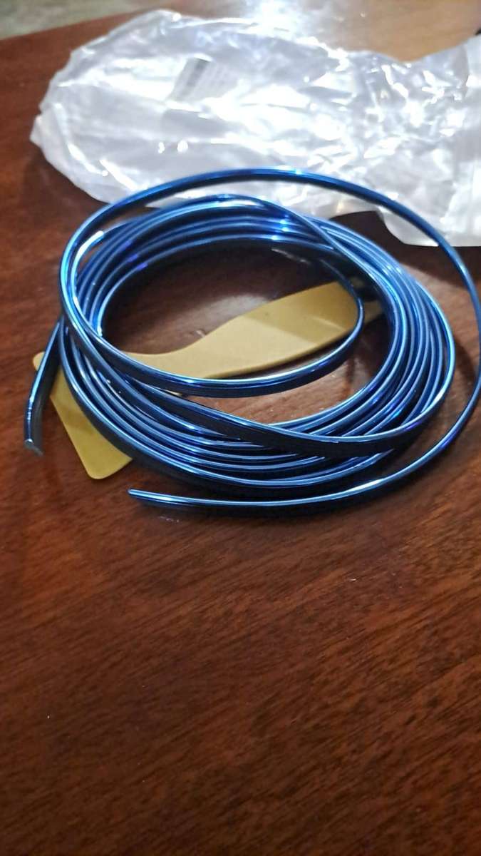 Car Interior Trim Strips - 5M Universal Blue Car Decor