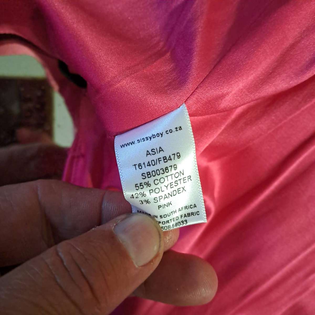 Sissy Boy Asia Pink Top