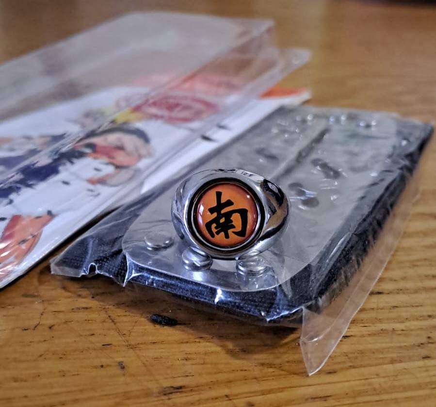 Bandana and ring Hidden Rain Village, Naruto