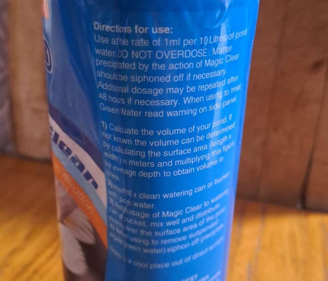 Magic Pond Clear Clarifier 500ml (2 available)