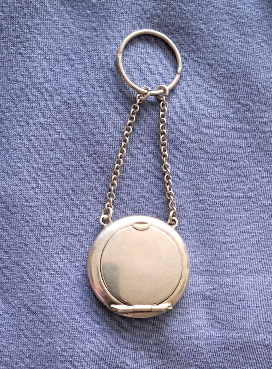 Antique Sterling Silver Ladies Compact for Evening Bag Birmingham 1919