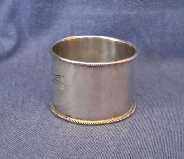 Imperial Russia Solid Silver Serviette Ring Moscow 1890s